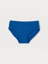 Iksplor kids merino wool underwear in a vibrant blue colour, designed for comfort and sensitive skin. #color_ocean