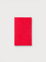 Iksplor red merino wool iron-on patch for repairing sweaters and knitwear #color_campfire